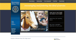 Desktop Screenshot of blountstownrotary.com